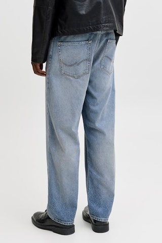 Jean loose taille haute - Bleu clair