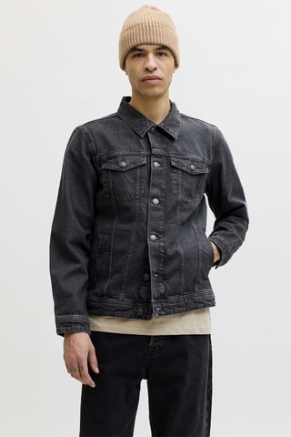 Veste en jean et coton biologique - Noir