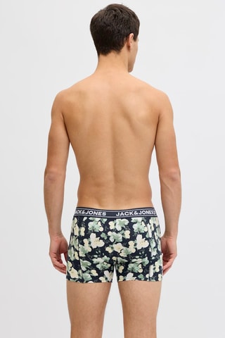 3 boxers en coton biologique - Noir