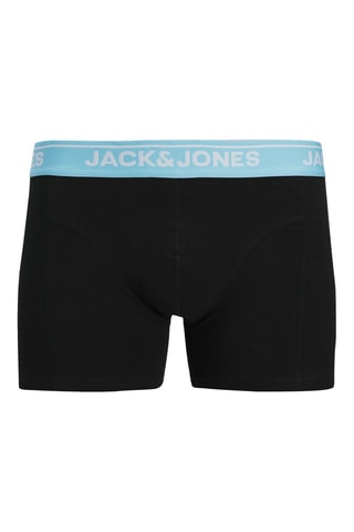 3 boxers en coton biologique - Noir