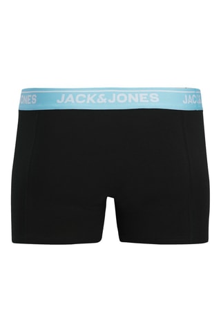 3 boxers en coton biologique - Noir