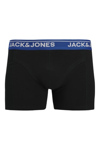 3 boxers en coton biologique - Noir