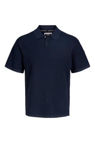 Polo regular - Bleu marine