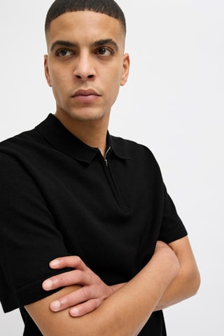 Polo regular - Noir