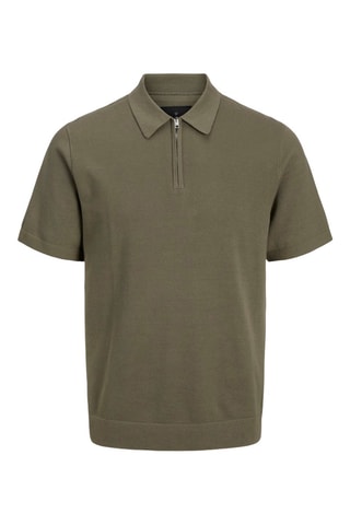 Polo regular - Kaki