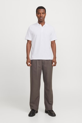 Polo regular - Blanc