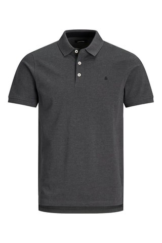 2 polos slim - Gris et bleu