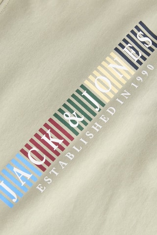 T-shirt regular en coton biologique - Kaki