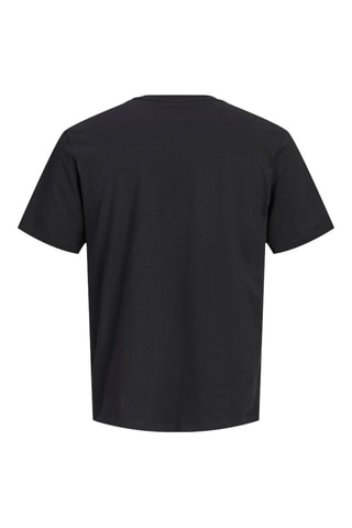 T-shirt regular en coton biologique - Noir
