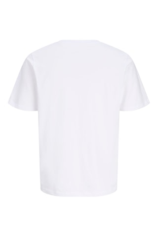 T-shirt regular en coton biologique - Blanc