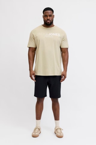 T-shirt en coton biologique - Beige