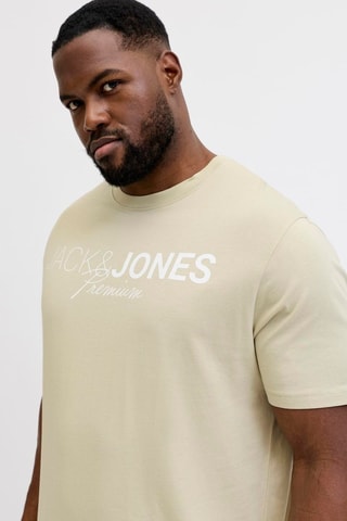 T-shirt en coton biologique - Beige