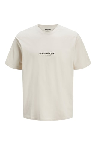3 t-shirts relaxed - Noir et bleu