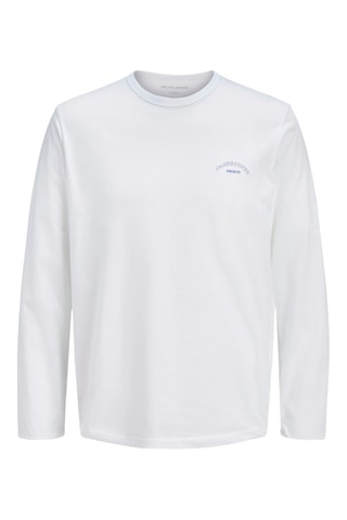 T-shirt regular en coton biologique - Blanc