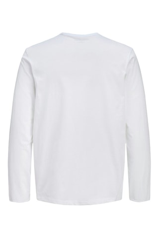 T-shirt regular en coton biologique - Blanc