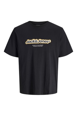 T-shirt relaxed - Noir