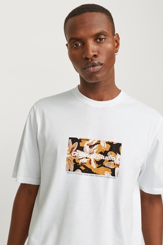 T-shirt relaxed - Blanc