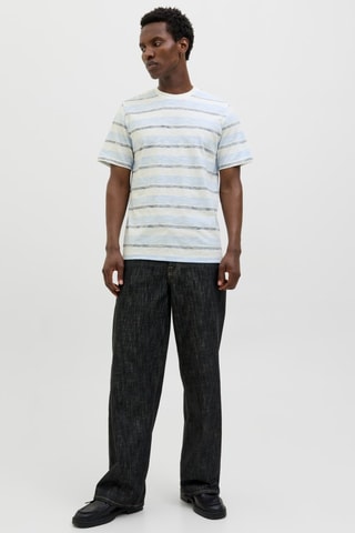 T-shirt - Blanc et ciel