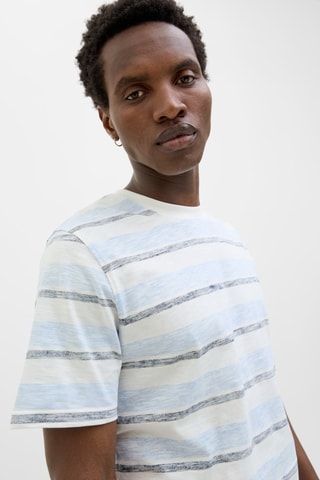 T-shirt - Blanc et ciel
