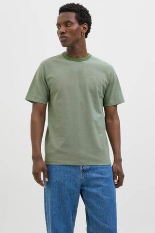 T-shirt en coton biologique - Kaki