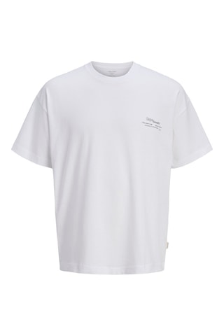 T-shirt loose - Blanc