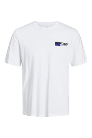 4 t-shirts - Blanc, vert foncé et bleu marine