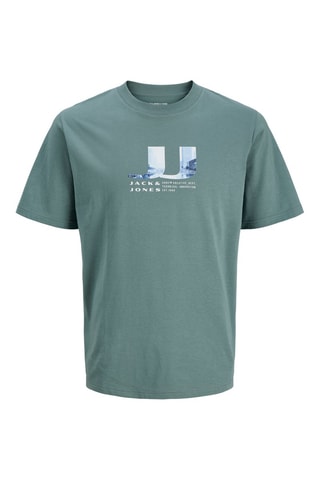 T-shirt regular en coton biologique - Vert