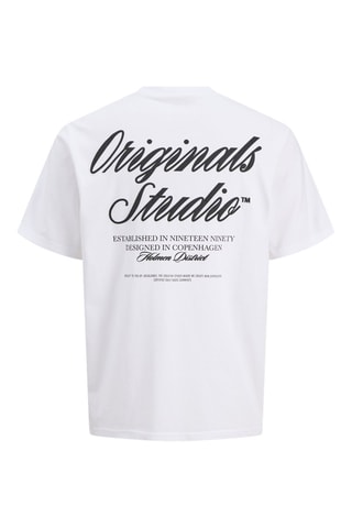 T-shirt relaxed - Blanc