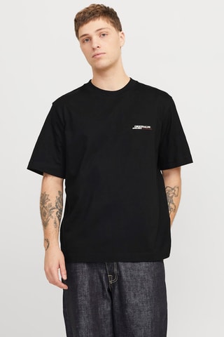 T-shirt relaxed - Noir