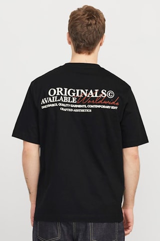 T-shirt relaxed - Noir