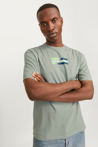 T-shirt regular - Vert