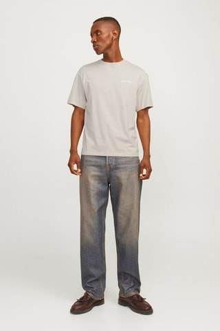 T-shirt relaxed - Beige