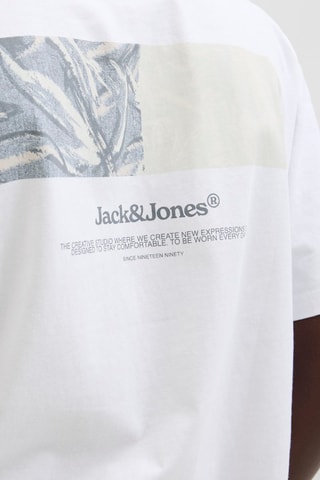 T-shirt relaxed - Blanc