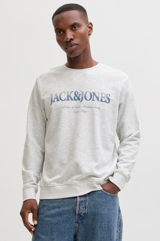 Sweat - Blanc chiné