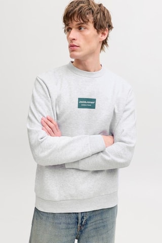 Sweat - Blanc chiné