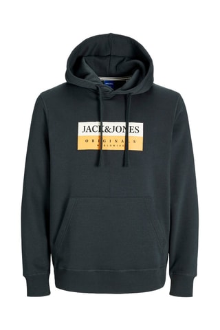 Sweat regular à capuche - Vert foncé