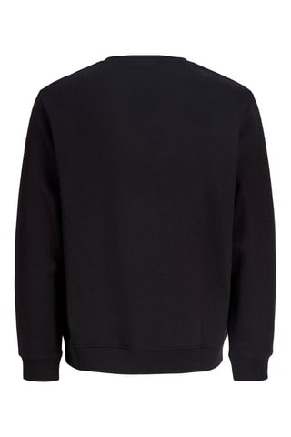 Sweat relaxed en coton biologique - Noir