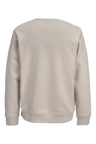 Sweat relaxed en coton biologique - Beige