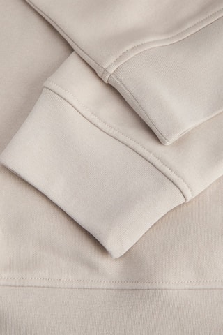 Sweat relaxed en coton biologique - Beige
