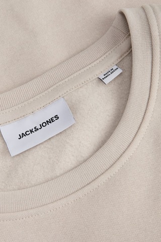 Sweat relaxed en coton biologique - Beige