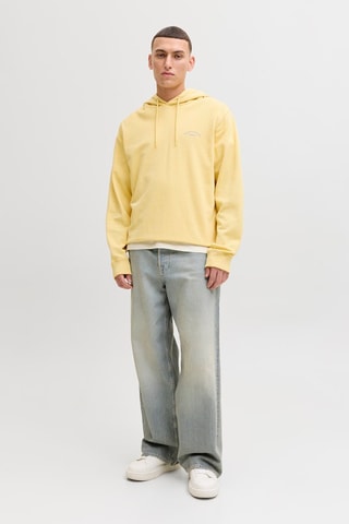 Sweat relaxed - Jaune pâle