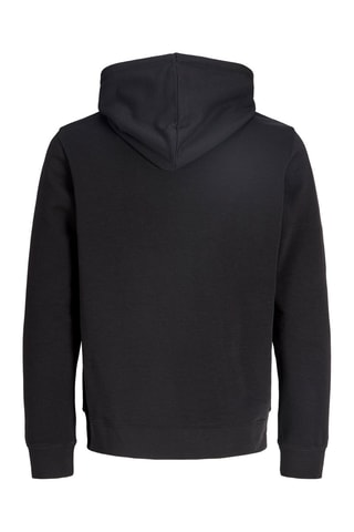 Sweat à capuche en coton biologique - Noir