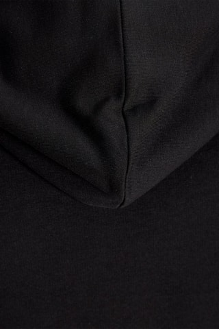 Sweat à capuche en coton biologique - Noir