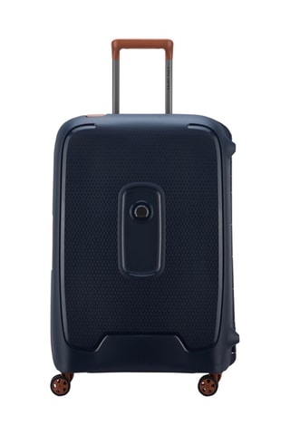 Valise semaine Moncey - 69 cm - Bleu et marron