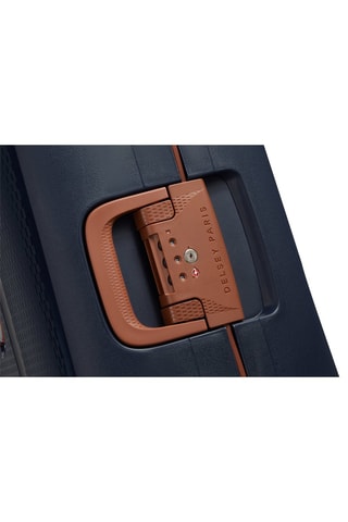 Valise semaine Moncey - 69 cm - Bleu et marron