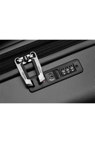 Set de 3 valises Air Armour (S/M/L) - 55/68/77 cm - Noir