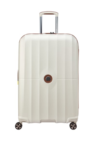 Valise grand volume - 77 cm - Beige