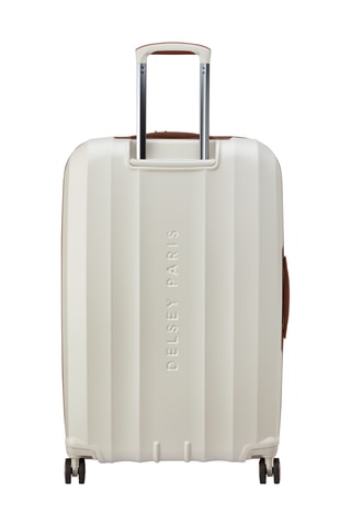 Valise grand volume - 77 cm - Beige