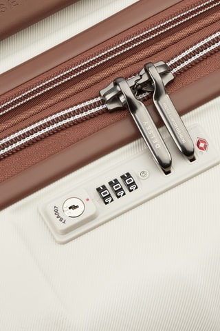 Valise grand volume - 77 cm - Beige