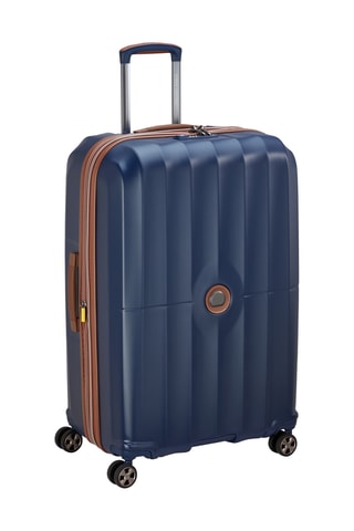 Valise grand volume - 77 cm - Bleu